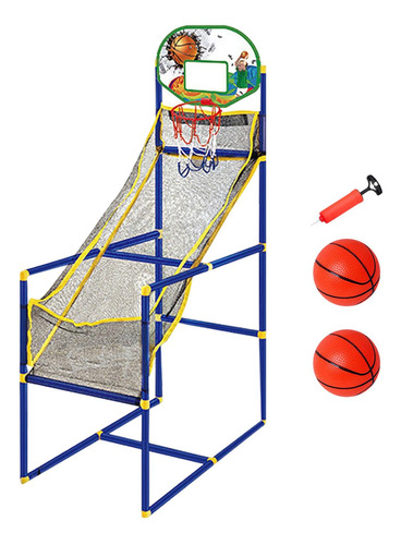 Juego De Baloncesto Arcade Con Altura Máquina Y 2 Bolas