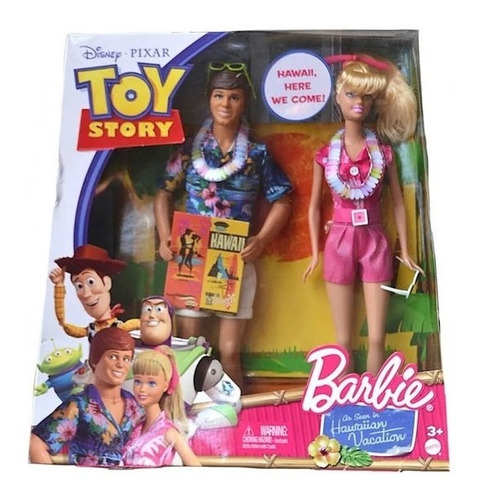  Barbie Y Ken Toy Story 3 Disney Pixar  Exclusivo
