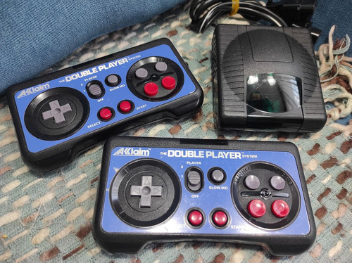 Controles Acclaim Double Player Nintendo Nes Para Revisar