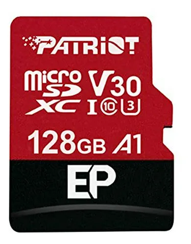 Tarjeta Micro Sd Patriot 128gb Para Android, A1/v30, 4k Vide
