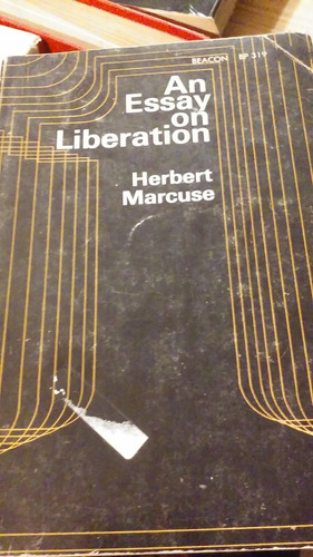 Libro An Essay On Liberation Herbert Marcuse En Inglés