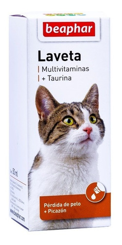 Beaphar Laveta Taurina Suplemento Vitamínico Pelo Gatos 