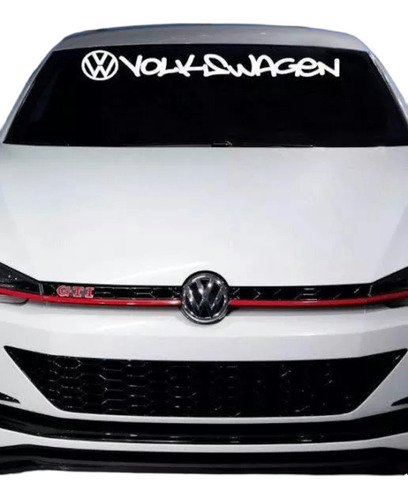 Calcomania Parabrisas Volkswagen Jetta Golf Gti Beetle Bora