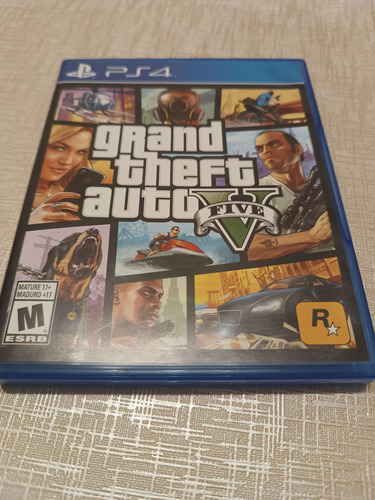 Grand Theft Auto V Juego Físico Usado Ps4 