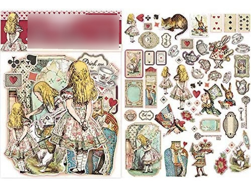 Stamperia International Kft Diecuts Alice