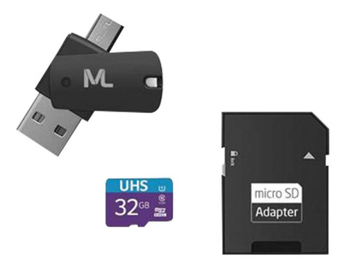 Cartão De Memória 4x1 Ultra High Speed Até 80 Mb/s Uhs1 3