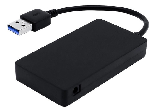 Hub USB 3.0 4 en 1 color negro