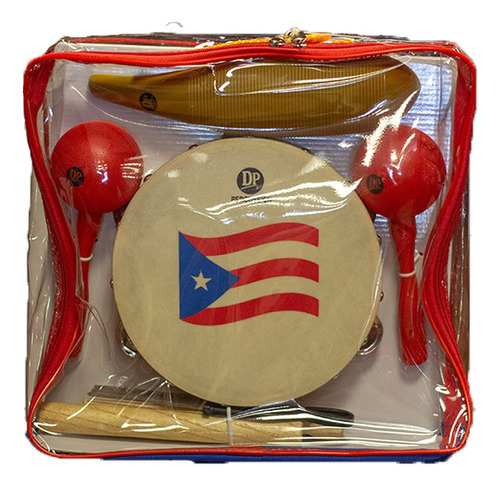 Dp Music Parranda Kit De Percusión Con Bolsa De Transporte.