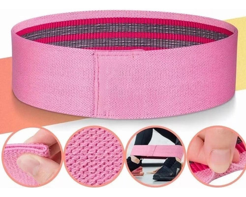 Ligas De Resistencia Bandas Ejercicio Pilates Gimnasio 3pzs Color Multicolor