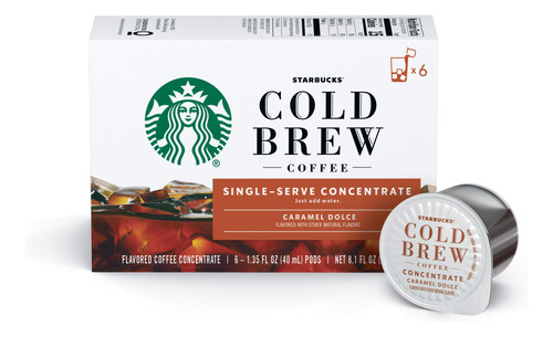 Starbucks Cold Brew Coffee Caramel Dolce - Cpsulas Concentra