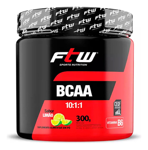 Bcaa 4000mg 10:1:1 300g - Ftw - Recuperação Muscular