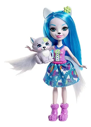 Muñeca Winsley Wolf Y Figura De Soldado De Enchantimals