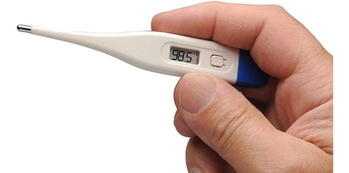 Imagen 2 de 4 de Termometro Digital Para Bebe Niños Con Estuche Con Pila
