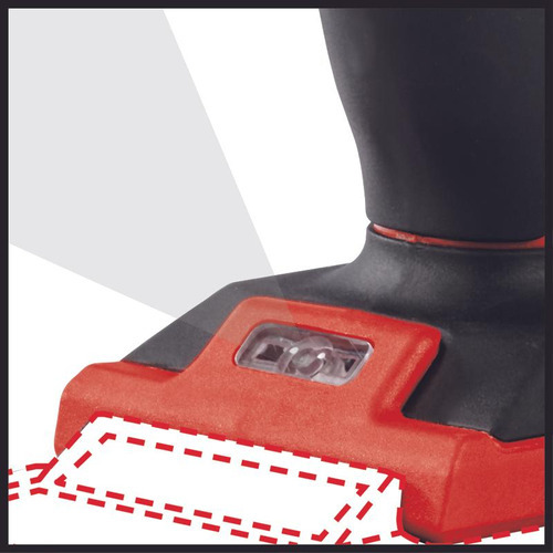 Imagen 3 de 8 de Taladro Atornillador Te-cd 18/40 Li-solo Einhell Rojo 50hz