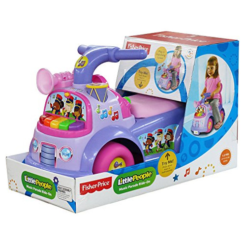 Little People Fisherprice Music Parade Ride On Purple