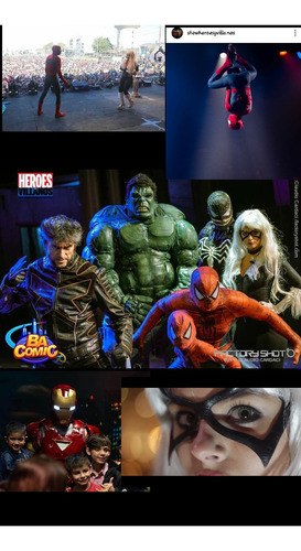 Imagen 1 de 5 de Show Obra Teatro Fiestas Superheroes Zoom Super Real!