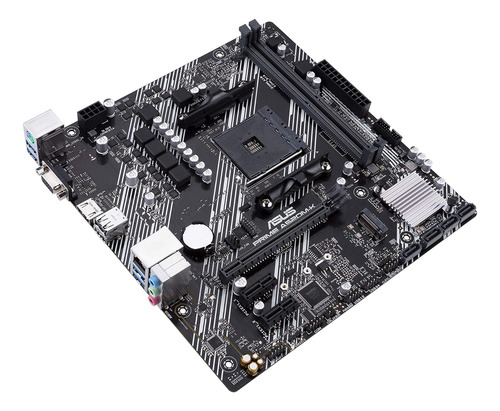 Tarjeta Madre Asus Prime A520m-k Am4 Ddr4 M.2 Micro Atx