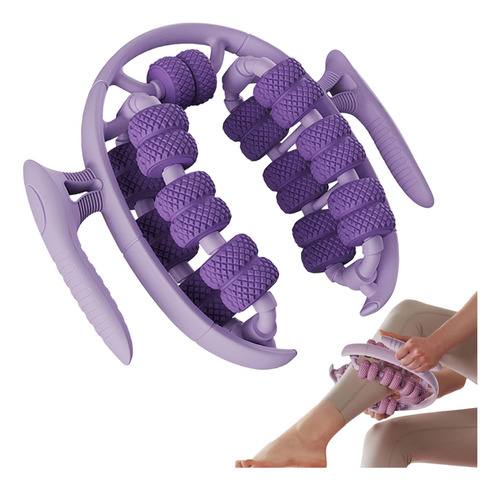 Rodillos Para Piernas - Masajeador Manual Con Ruedas Piernas