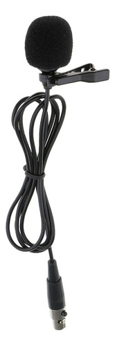Micrófono De Solapa Lavalier De 2 Piezas Con Clip Xlr De 4