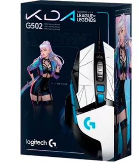 Mouse Gamer Logitech G502 Hero K/da League Of Legends Color KDA