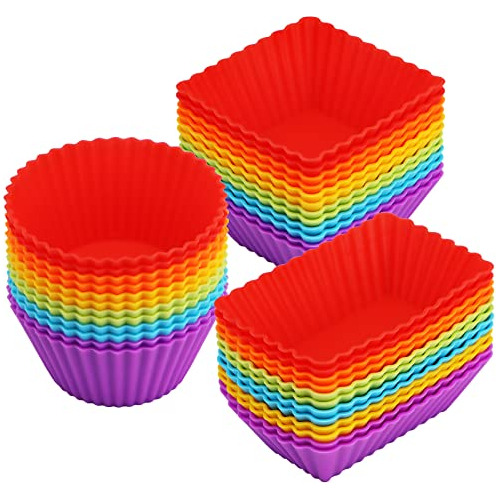 36 Paquete De Silicona Cupcake Liners - Copas De 92h2m