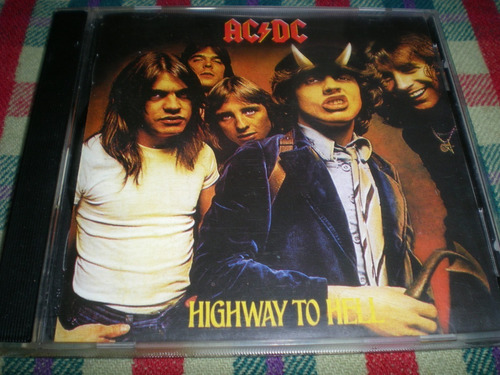 Ac - Dc / Highway To Hell Cd Made In Usa Sello Atco (l5)