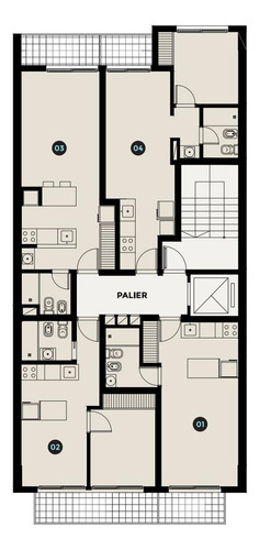 Departamento En Venta 1 Dormitorio Con Balcón Buenos Aires 1400 Barrio Martin