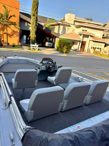 Lancha De Pesca Orion 175 Com Motor Evinrude Etec 115