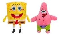 Comprar Peluches Bob Esponja Y Patricio Estrella Importados 