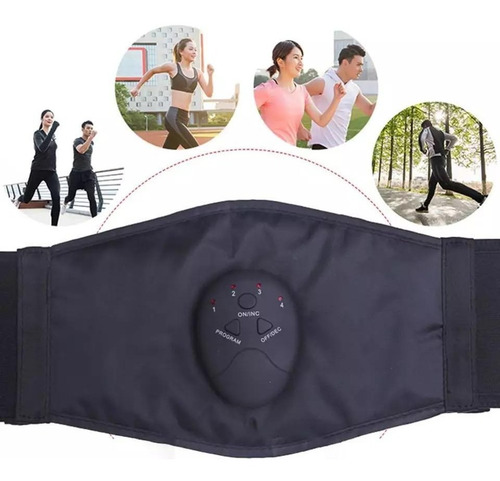 Parche Electro Estimulador Muscular Abdominal Tonificador