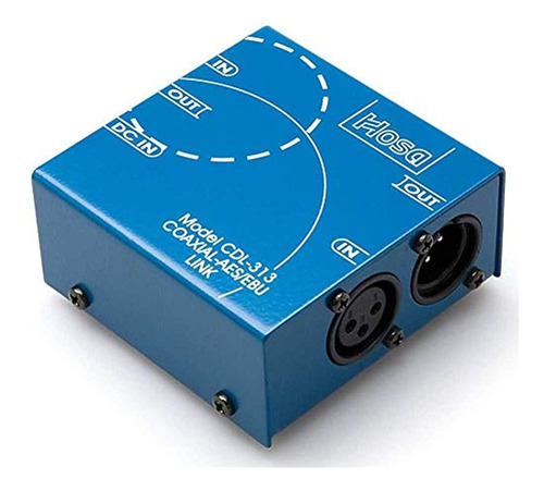 Hosa Cdl313 Coaxialspdif A Aesebu Link Converter Enlace De D