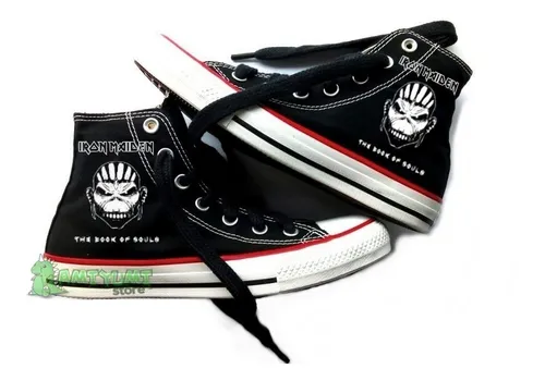 Iron maiden on sale converse all star