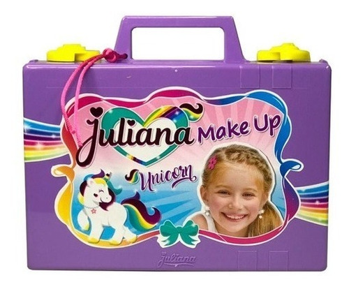 Valija Juliana Make Up Unicornio Maquillaje - Vamos A Jugar