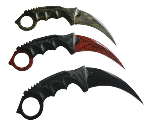 Cuchillo Combate Táctico Karambit Modelos Variados Calidad