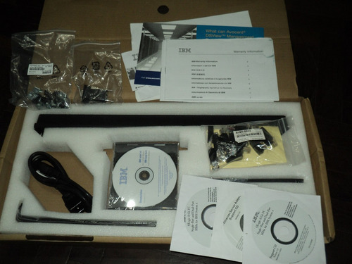 Consola Ibm 69y6013 Manager (lcm16) Completa Con Soportes