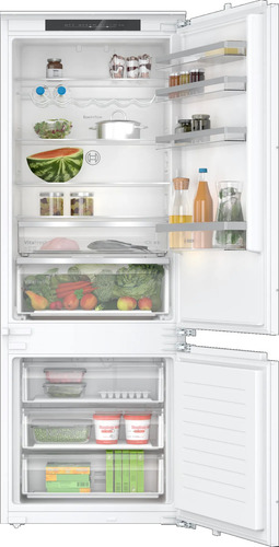 Heladera Panelable Bosch 70cm 383l No Frost Kbn96vfe0 Color Blanco