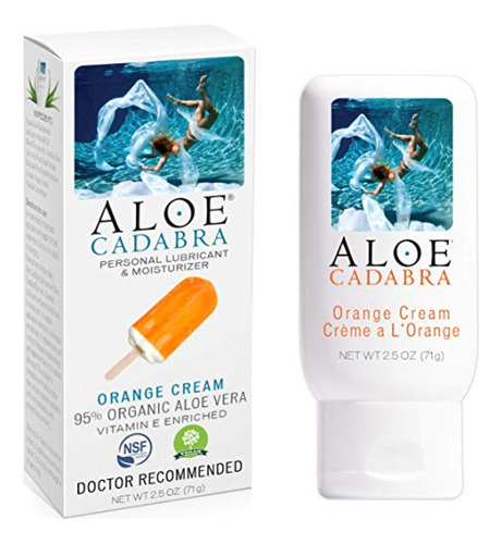 Lubricante Personal Con Sabor A Aloe Cadabra, Lubricante Org