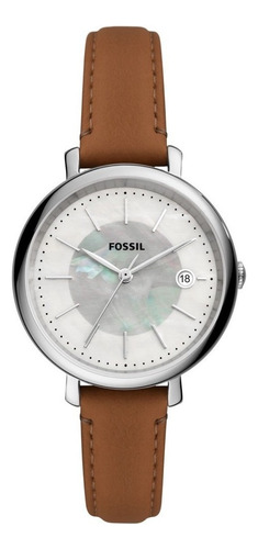 Reloj Mujer Fossil Jacqueline Piel Mop Correa Marrón