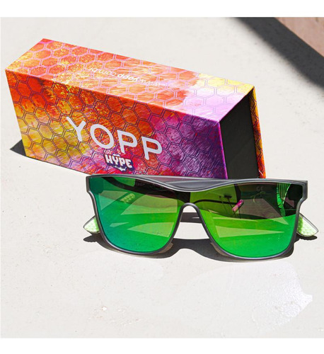 Óculos De Sol Yopp Polarizado Uv400 Beach Tennis Nada Deles