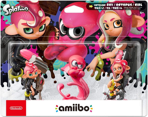 Amiibo: Splatoon 2 - Octoling Boy, Octopus, Girl