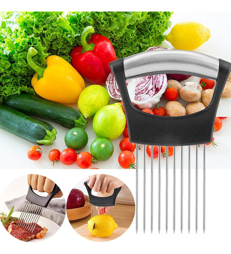 Asistente Para Rebanar Alimentos Cortador De Cebollas Para R