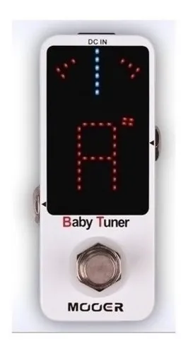 comprar Micro Pedal Afinador Mooer Baby Tuner Guitarra \u002F Bajo Cuota