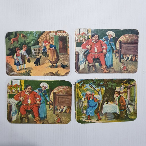 Imagen 6 de 7 de Antiguas Figuritas Cuentos Infantiles 1930 Lote 22 Mag 59599