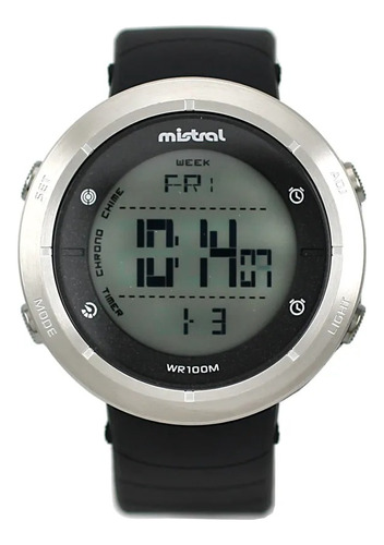 Reloj Mistral Gdw-1160 Digital Cronómetro Alarma Fechador Wr