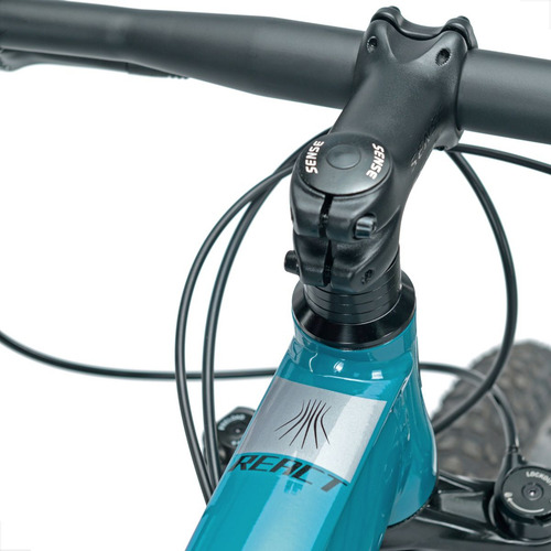 Bicicleta Aro 29 Sense React Comp 2025 Shimano Cues 11 Vel Cor Acqua/preto Tamanho Do Quadro L 19