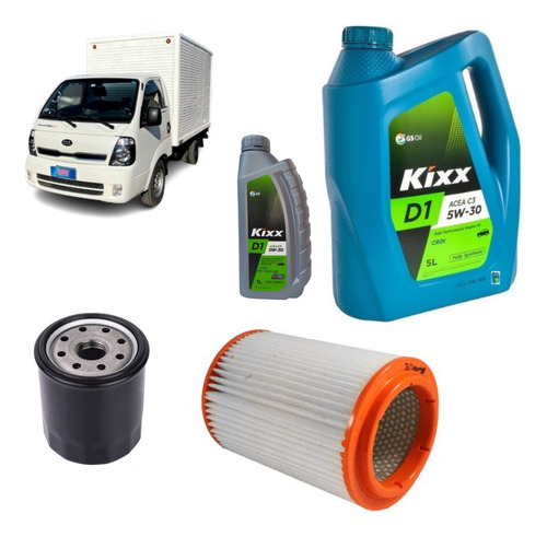 Kit Mantencion Para Kia Frontier 2.5 2.9 12 - 21  5w30 Sint.