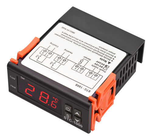 Regulador De Temperatura Con Corrección Digital/bajo Retarda