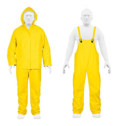 Traje Impermeable Doble Capa Amarillo, Talla Xl, Truper