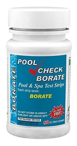 Los Sistemas De Prueba Industrial 481333 Poolcheck Borato Pi