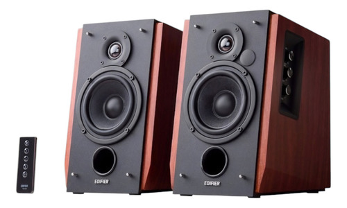Bocina De Estudio Edifier R1700bt Color Café Chocolate (Usado)